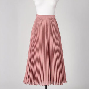 Pleated Midi Skirt