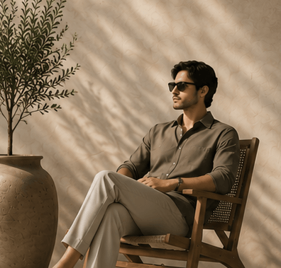 Menswear casual look